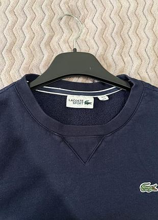 Синій lacoste світшот / джемпер 5