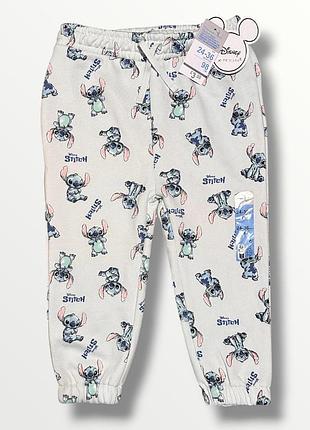 Primark теплі спортивні штани stitch дитячі штани з утепленням