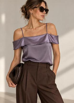 Ліловий топ h&m, розмір 32 (xxs)