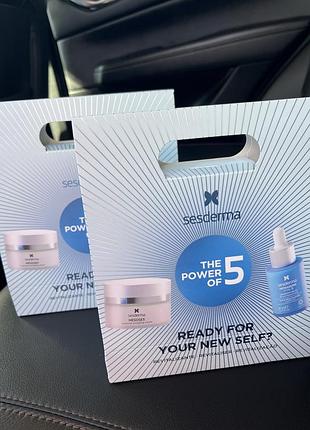 Інтенсивний омолоджуючий набір sesderma revitalizing pack сироватка 30 мл + крем 50 мл