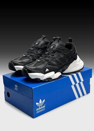 Термо кросівки adidas xlg runner deluxe gtx black white