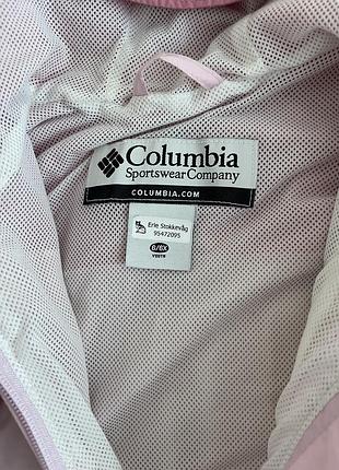 Вітровка для дівчинки columbia рожева 3