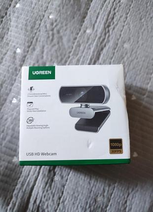 Веб-камера ugreen cm678 full hd usb