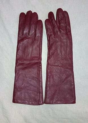 Длинные, кожаные перчатки topshop 3