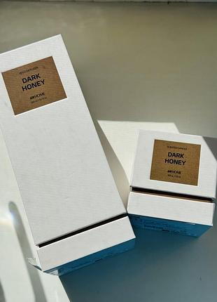 Парфумований подарунковий набір для дому dark honey h&m аромадиффузор, свічка