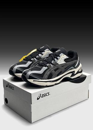 Термо кросівки asics gel-preleus gtx black grey silver