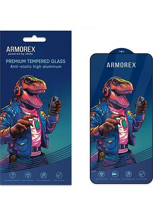 Захисне скло armorex 5d high-alum antistatic iphone 12 / iphone 12 pro black