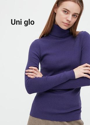 Гольф водолазка з тонкої вовни uniqlo вовна