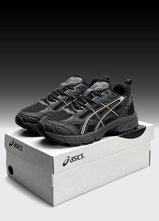 Термо кросівки asics gel-nunobiki gtx dark grey black