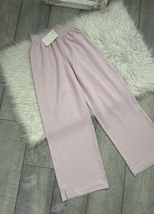 Брюки ніжно-рожеві zara 12-13 р (хс-с)
