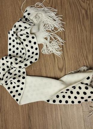 Шарф в горох marks&amp; spencer 5