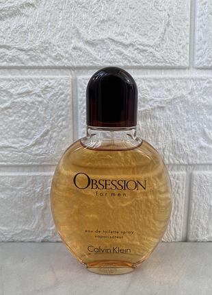 Obsession for men 125 мл тестер мужской туалетной воды