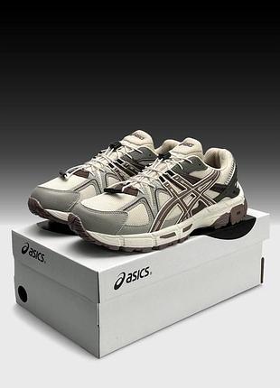 Термо кросівки asics gel-kahana 8 gtx beige olive