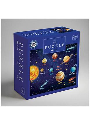 Пазлы interdruk трехслойные solar system 6, 250 шт. (368973)