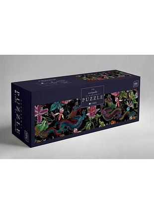 Пазли interdruk тришарові панорамні secret garden 4, 1000 шт. (370112)