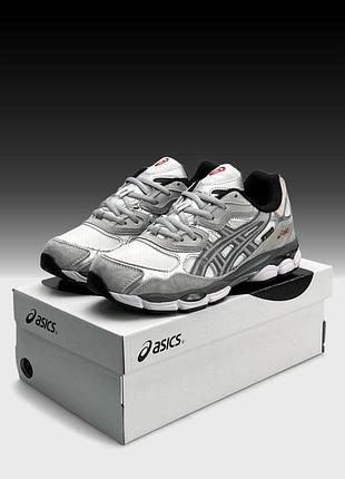 Термо кросівки asics gel-nyc gtx light grey white