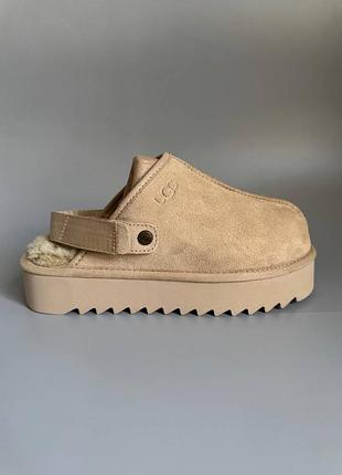 Уцінка ugg lanah clog platform beige