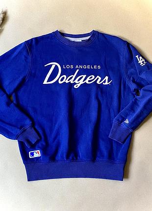 Світшот жіночий new era mlb los angeles dodgers розмір s | синій, офіційний мерч