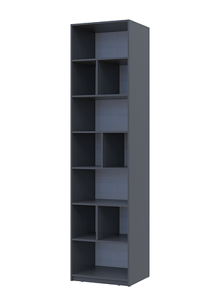 Етажерка doros лукас графіт 60х50х240 (41516344)