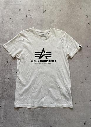 Базова чоловіча футболка alpha industries