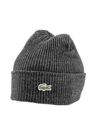 Lacoste шапка мужская / шапки мужские / лакоста / шапка подростковая, шапки подростковые / шапка женская, шапки женские серый