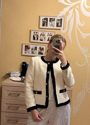 Твідовий жакет від h&m