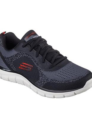Текстильные кроссовки skechers track glendor running