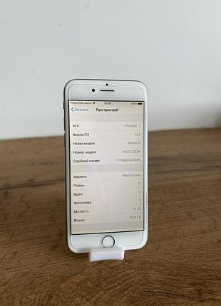 Iphone 6 16 gb silver neverlock, акб 87% 4
