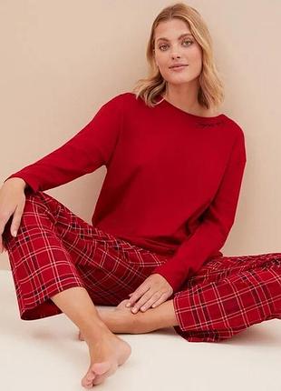 Ідеальна якісна фірмова піжама батал р.xxl m&s collection