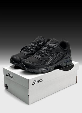 Термо кросівки asics gel-nyc gtx black grey