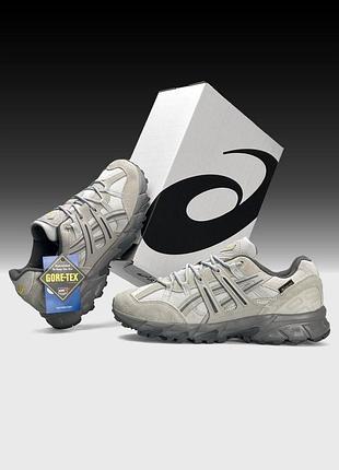 Термо кросівки asics gel-sonoma 15-50 gtx light grey
