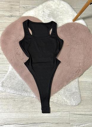 Боді з високою посадкою від shein