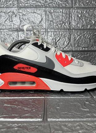 Чоловічі кросівки nike air max 90 gtx grey/black fd5810-101