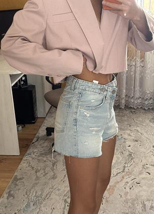 Джинсові шорти zara 2