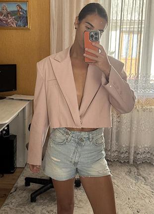 Джинсові шорти zara 4