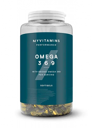 Омега 3-6-9, myprotein, 120 капсул