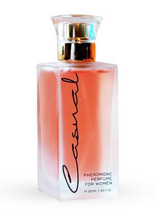 Духи с феромонами wpj casual red, для женщин, красные, 50 мл