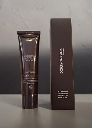 D&amp;g the one pour homme парфюмированный мужской геля для душа миниатюра