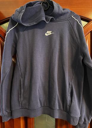 Спортивне худі nike (підліткове / xs-s) на зріст 158-170 см, темно-синє