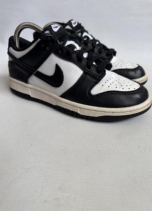 Шкіряні кросівки nike dunk
