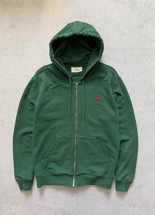 Зіп худі ami alexandre mattiussi paris zip hoodie оригінал