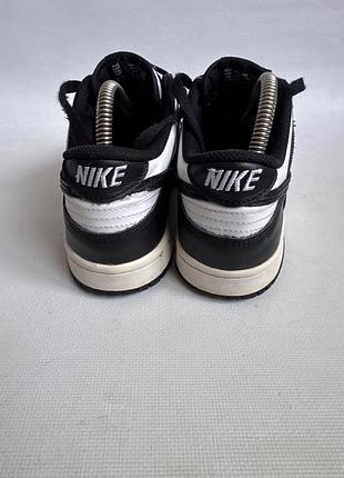Шкіряні кросівки nike dunk 4