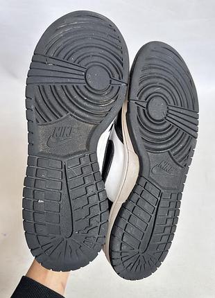 Шкіряні кросівки nike dunk 5