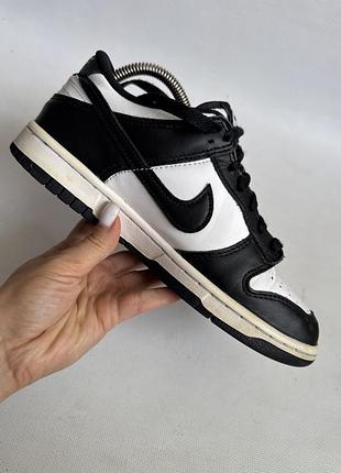 Шкіряні кросівки nike dunk 7