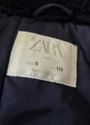 Шубка куртка zara 116р. 2