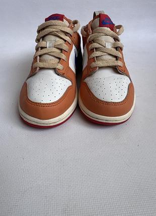 Шкіряні кросівки nike dunk 3