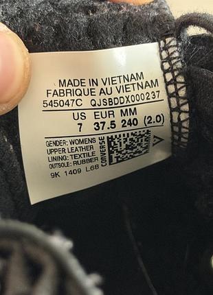 Кеди черевики утеплені converse оригінал 2
