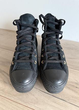 Кеди черевики утеплені converse оригінал 3