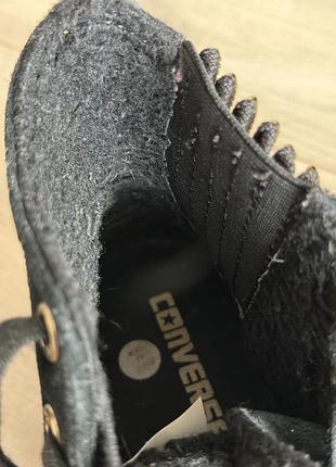 Кеди черевики утеплені converse оригінал 9