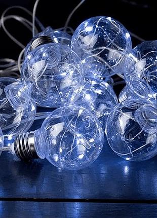 Холодный белый гирлянда rd-9008 лампа эдисона 75 led 3,2 м микс rgb